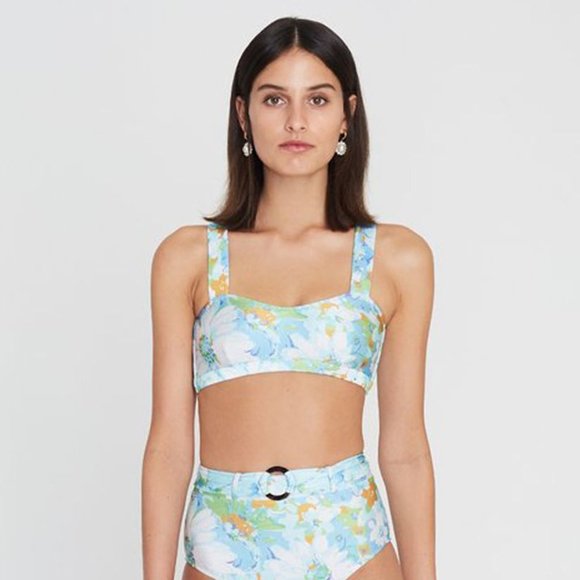 Anthropologie | NWT Floral Provence Bikini Top - Picture 4 of 15